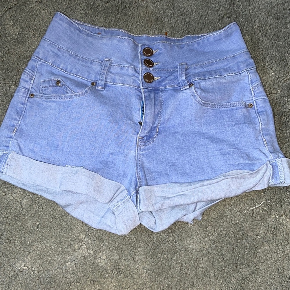 Denim shorts